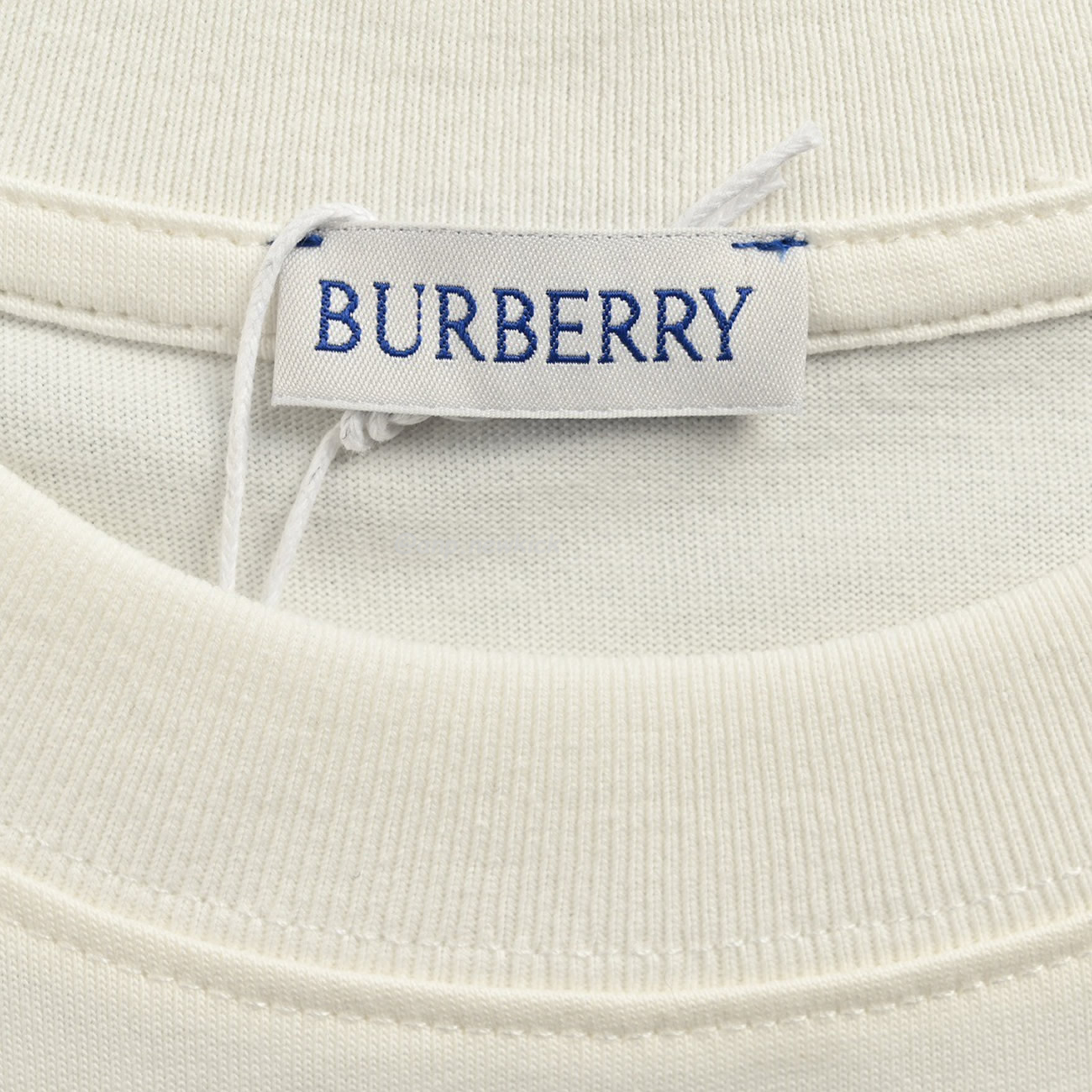 Burberry Embroidered Logo Little Duck Cotton T Shirt (4) - newkick.vip